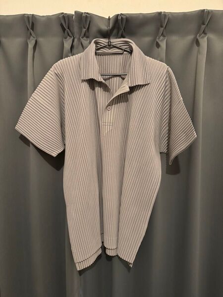 Homme plisse イッセイミヤケ ポロシャツ