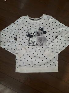 H&M long sleeve dot T-shirt 135cm