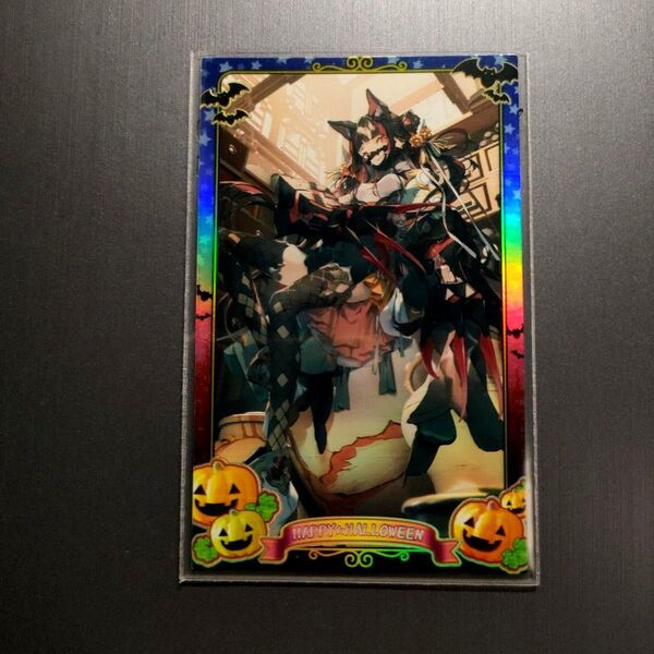 ★【未使用】英傑大戦 SR 驪姫 ハロウィンフレーム仕様 限定品!★