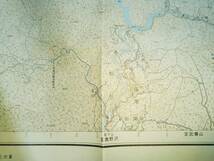　古地図 　藤原　地図　資料　４６×５８cm　大正元年測量　昭和３５年発行　印刷　　　_画像3