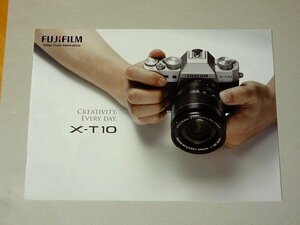 【カタログのみ・未読】 富士フイルム FUJIFILM X-T10 デジタルカメラ カタログ フジフイルム