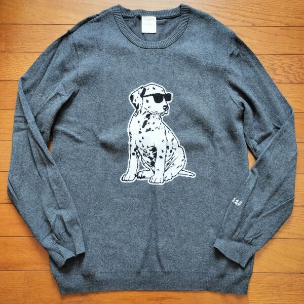 BEAMSで購入 美品 fLAnsisCA / Jacquard knit 21 セーター 男女兼用 長袖