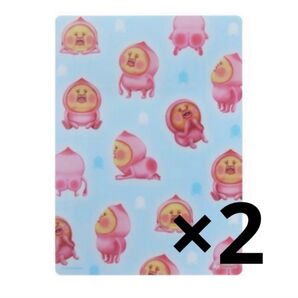 ★カクレモモジリ★下敷き2枚セット★こびとづかん★