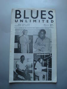 音楽雑誌 洋書 Blues Unlimited No.13 1964年