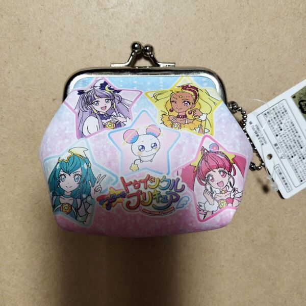 スター☆トゥインクルプリキュア がまぐち 財布 ブルー