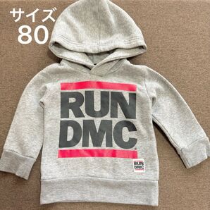 RUN DMC パーカー 子供服 長袖 KIDS フード 80 子ども服 ベビー baby