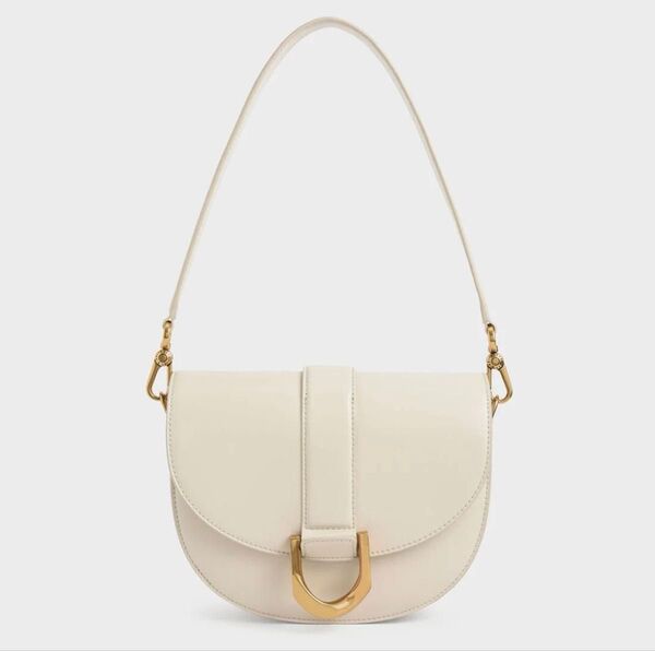 CHARLES&KEITH ガビーヌサドルバッグ