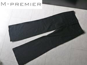 2万 美品 M Premier 　Ｍプルミエ　 エムプルミエ★黒ブラック　パンツ　34　　S相当