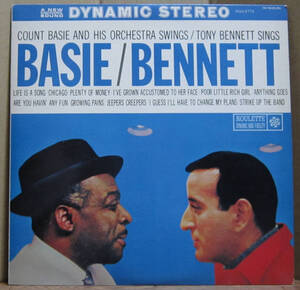 LP［カウント・ベイシーとトニー・ベネット Count Basie Swings/Tony Bennett Sings］