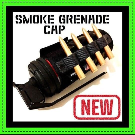 カセットボンベ CB缶 ガス缶 スモークグレネードキャップ smoke grenade cap ゴールゼロ