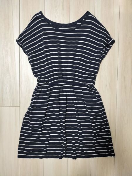 H&M エイチアンドエム ボーダーワンピース