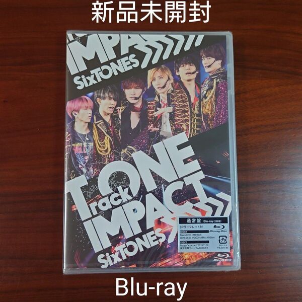 新品未開封 TrackONE IMPACT 通常盤 Blu-ray SixTONES