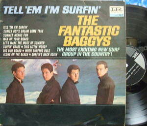 ３枚で送料無料【南アImperial mono】The Fantastic Baggys/Tell 'Em I'm Surfin' (promo)