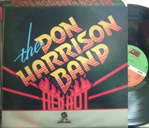 ３枚で送料無料【英Atlantic】The Don Harrison Band/Red Hot