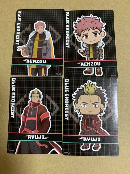 青の祓魔師 青エク TSUTAYA ポップアップ ステッカー 志摩 勝呂