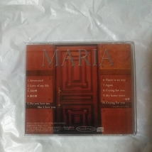 MARIA /ANY KIND OF LOVE アルバム 10曲収録 サイン入り_画像2