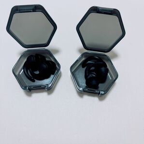 耳栓 睡眠用 遮音 シリコン 2ペア入り 32db低減 男女兼用 安眠グッズ