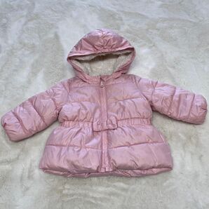 babyGap ピンク ダウンコート 12-18M