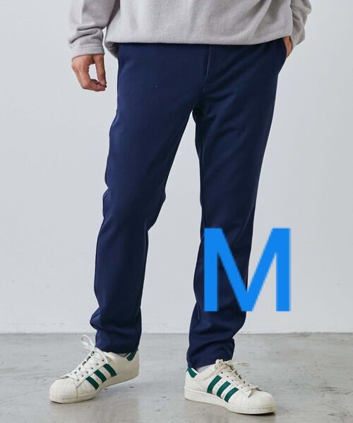 CIAOPANIC TYPY スラックス ジャージーライクスラックスストレッチパンツ M ネイビー ユニクロ
