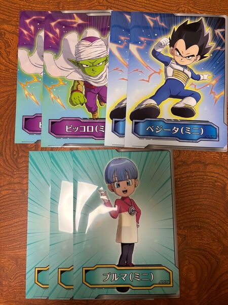 ドラゴンボール クリアファイル 7枚セット