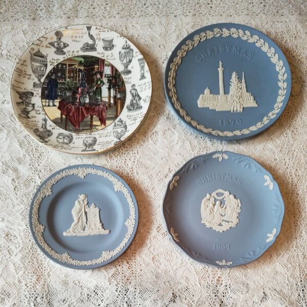 ウェッジウッド 飾り皿 ジャスパー WEDGWOOD
