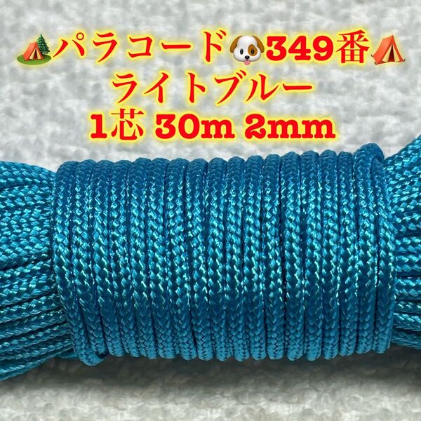 ☆★パラコード★☆1芯 30m 2mm☆★349番★手芸とアウトドアなど用★