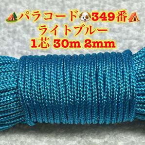 パラコード 1芯 30m 2mm 349番 手芸とアウトドアなど用