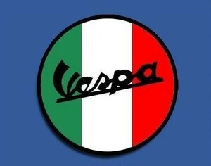 送料無料 海外 ◇ ベスパ イタリア VESPA 50mm ステッカー シール