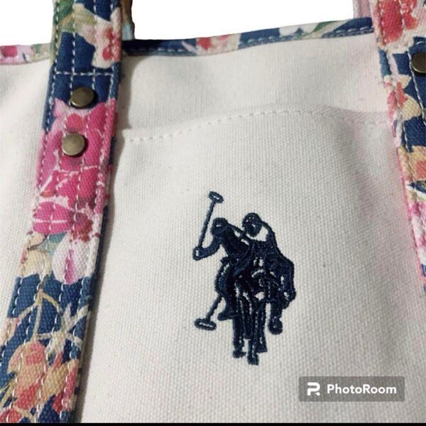 US.POLO.ASSN ラルフローレン ユーエスポロバッグ美品花柄マザバ