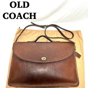 【希少】COACH オールドコーチ ビジネスバッグ USA J4C-5265