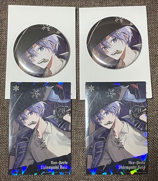 Neo-Porte タイトーくじ 缶バッジ&ステッカー 海賊 白雪レイド