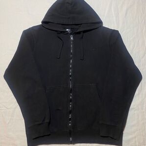 STARTER スターター ブラック ジップパーカー フーディー 古着 アメリカ古着