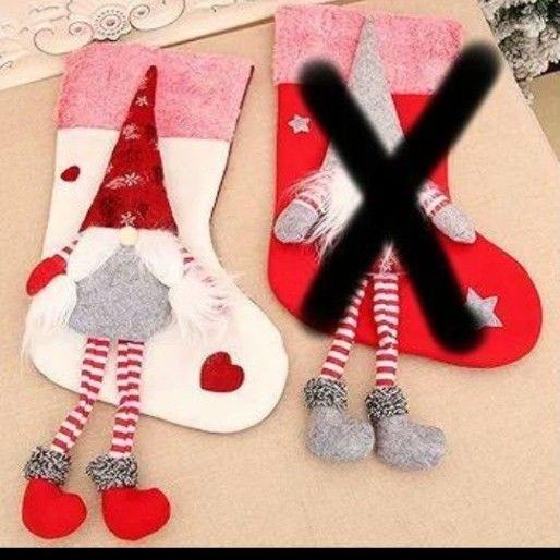 クリスマス靴下 サンタクロース ストッキング サンタ クリスマスの装飾 白 クリスマス 雑貨 サンタ