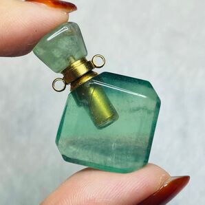 グリーンフローライト 香水型 激安 天然石 パワーストーン