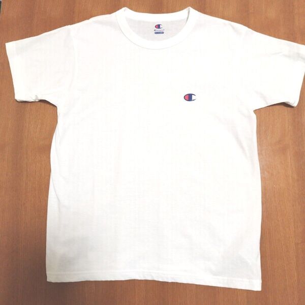 チャンピオン Champion 白 Tシャツ Мサイズ