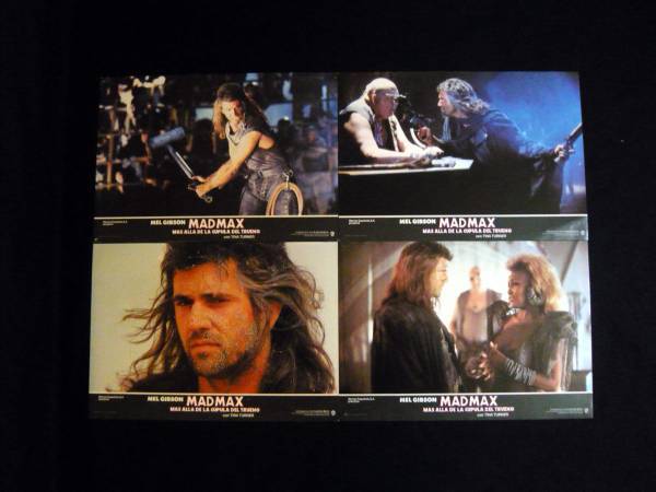 Mad Max: Thunderdome Spanish Original Lobby Card Set (12 sets), movie, video, Movie related goods, photograph