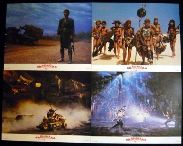 Mad Max Thunderdome 영국판 오리지널 로비 카드 세트 8장 세트, 영화, 동영상, 영화 관련 상품, 사진
