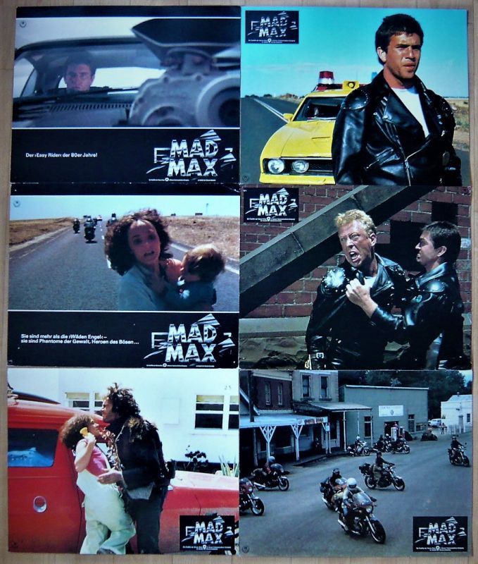 Carte de lobby originale allemande de Mad Max, film, vidéo, Produits liés au cinéma, photographier