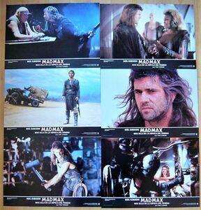 Art hand Auction Mad Max: Thunderdome 스페인어 오리지널 로비 카드 세트 카드 16장, 영화, 동영상, 영화 관련 상품, 사진