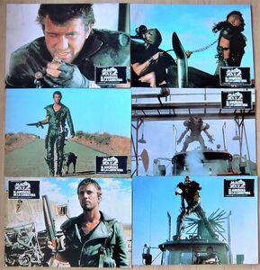 Art hand Auction Mad Max 2 Spanish version original lobby card set, movie, video, Movie related goods, photograph