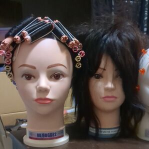 練習用 マネキン ウィッグ カットウィッグ 美容師 カット