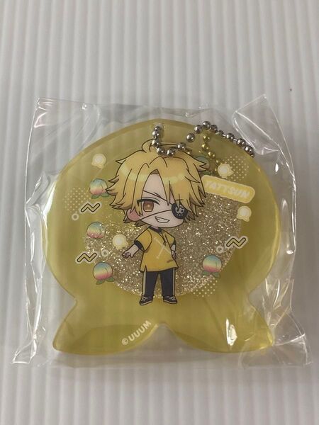 カラフルピーチ たっつん グリッターホログラムキーホルダー からぴち