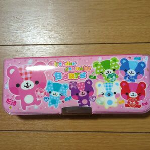 平成レトロ クラックス Birthday stone Bears ソフト筆箱