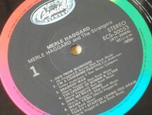 P4595　即決　LPレコード　マール・ハガード『MERLE HAGGARD』　帯付　国内盤_画像3