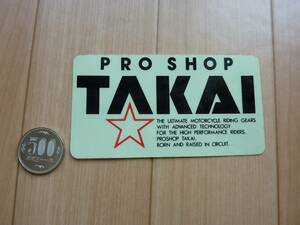☆PRO SHOP TAKAI :ロゴステッカー: (送料無料)