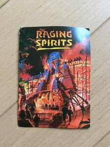 Disney Sea Rising Spirits Spirits Fast Pass Ticket Boys ②