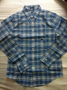 [ new goods ]Abercrombie&Fitch Abercrombie & Fitch button down check shirt S blue Muscle Fit