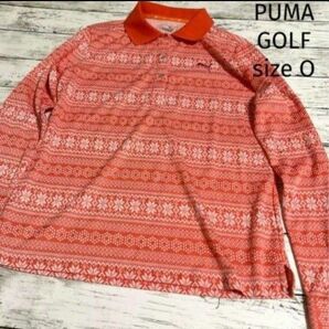 大きいサイズ プーマゴルフ 長袖 O XL シャツ 秋冬 PUMAGOLF