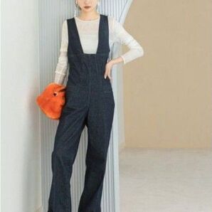 U by SPICK&SPAN × MARGAUX コルセットジャンプスーツ