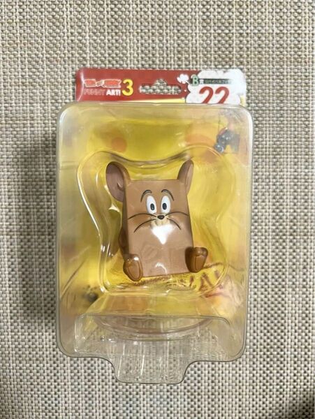 『TOM and JERRY FUNNY ART!3』HAPPYくじ 【22番】ジェリー フィギュア★